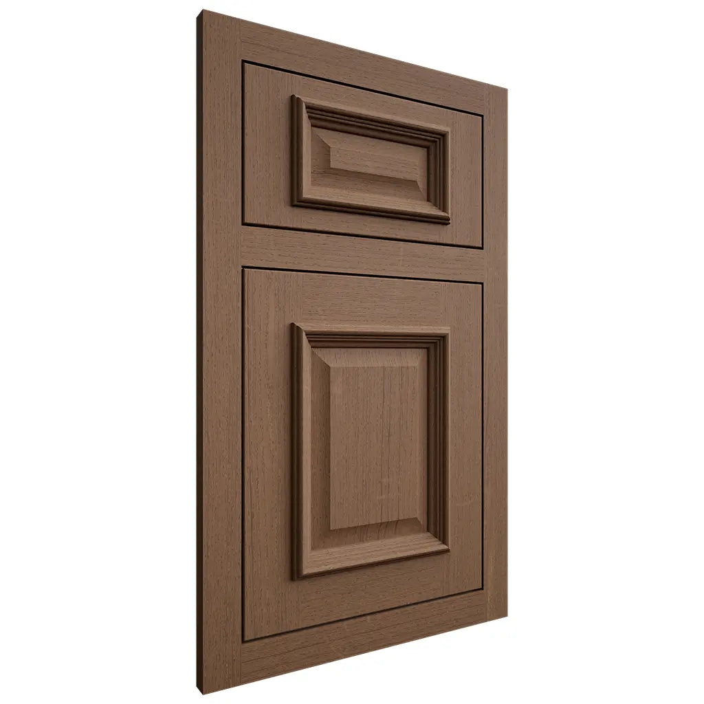 Shiloh Cabinetry Flush Inset Montgomery White Oak Quarter Sawn Autumn Door