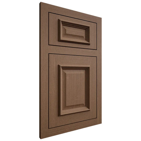 Shiloh Cabinetry Flush Inset Montgomery White Oak Quarter Sawn Autumn Door