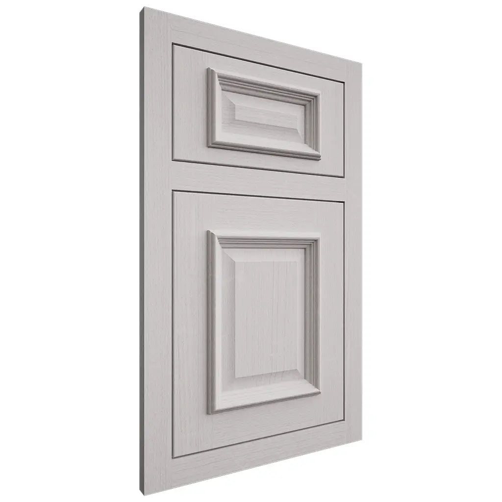 Shiloh Cabinetry Flush Inset Montgomery White Oak Quarter Sawn Cotton Door