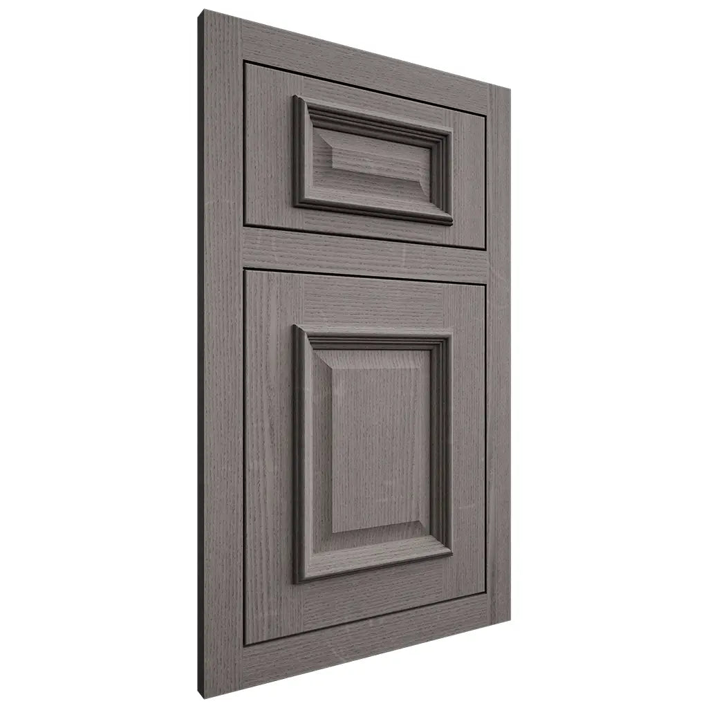Shiloh Cabinetry Flush Inset Montgomery White Oak Quarter Sawn Flagstone Door