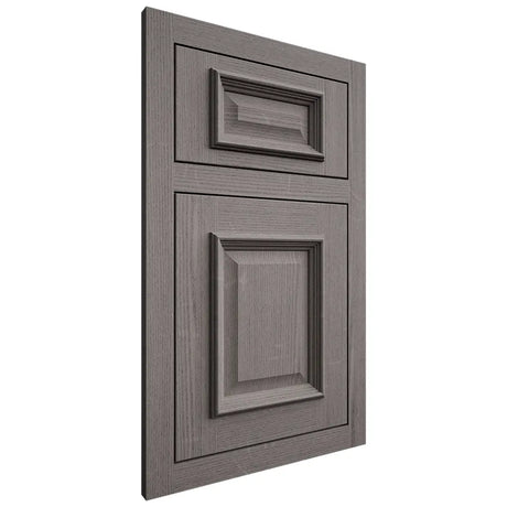 Shiloh Cabinetry Flush Inset Montgomery White Oak Quarter Sawn Flagstone Door