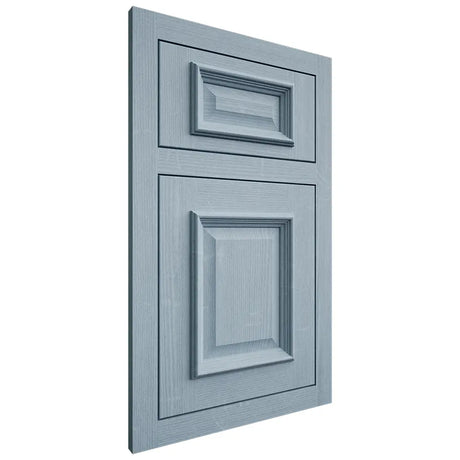 Shiloh Cabinetry Flush Inset Montgomery White Oak Quarter Sawn Sky Door
