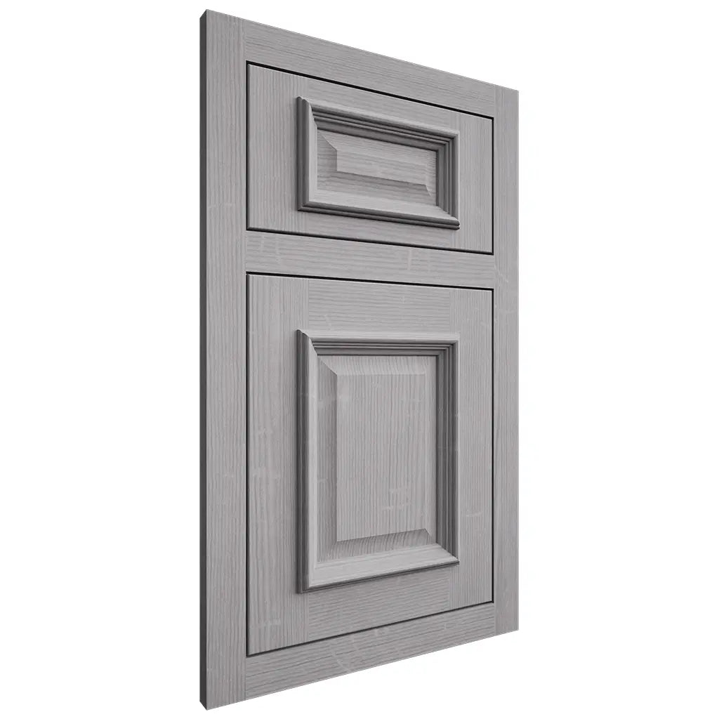 Shiloh Cabinetry Flush Inset Montgomery White Oak Quarter Sawn Stratus Door