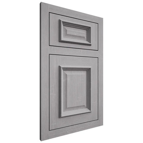 Shiloh Cabinetry Flush Inset Montgomery White Oak Quarter Sawn Stratus Door