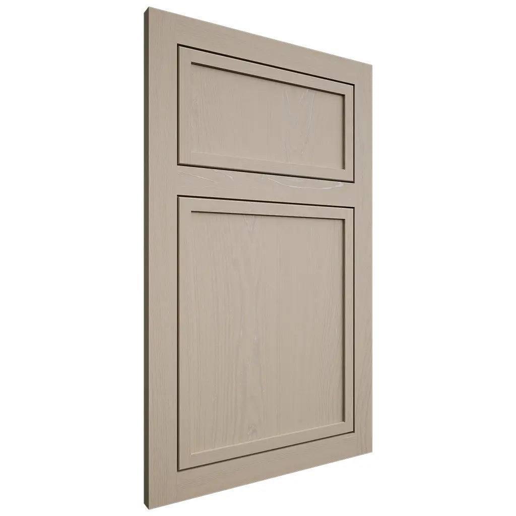 Shiloh Cabinetry Flush Inset Napa Vertical Maple Plain Cut Pebble Door