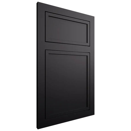 Shiloh Cabinetry Flush Inset Napa Vertical Paintable Black Door