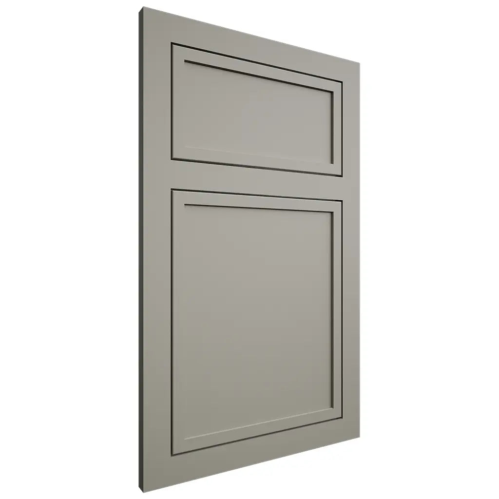 Shiloh Cabinetry Flush Inset Napa Vertical Paintable Evergreen Fog Door