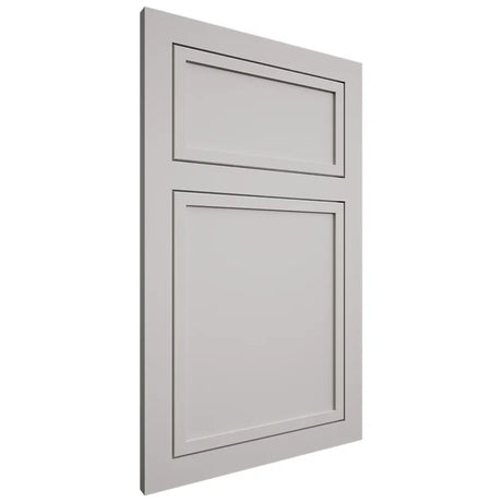 Shiloh Cabinetry Flush Inset Napa Vertical Paintable Mindful Gray Door