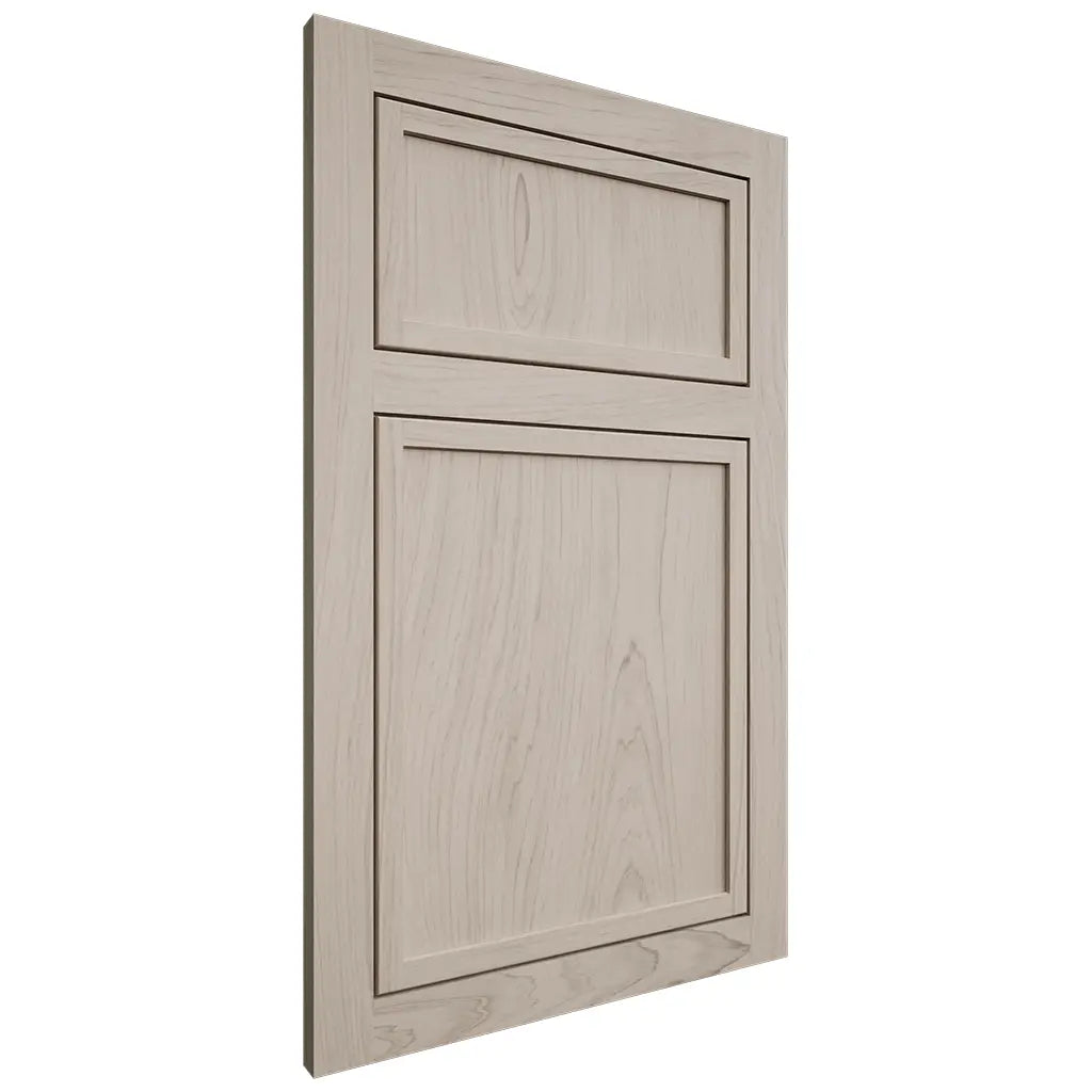 Shiloh Cabinetry Flush Inset Napa Vertical Poplar Plain Cut Seagull Door