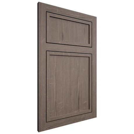 Shiloh Cabinetry Flush Inset Napa Vertical White Oak Quarter Sawn Clay Door