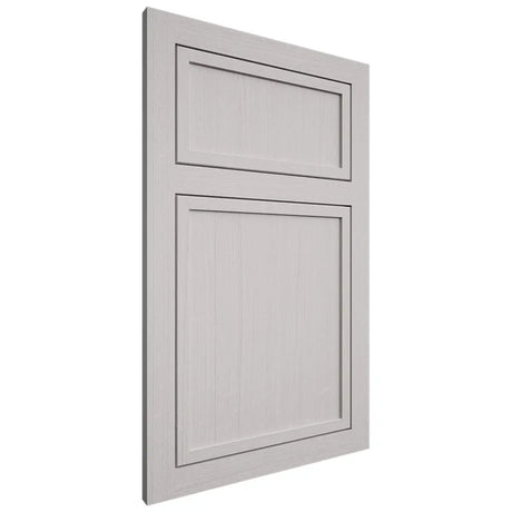 Shiloh Cabinetry Flush Inset Napa Vertical White Oak Quarter Sawn Cotton Door