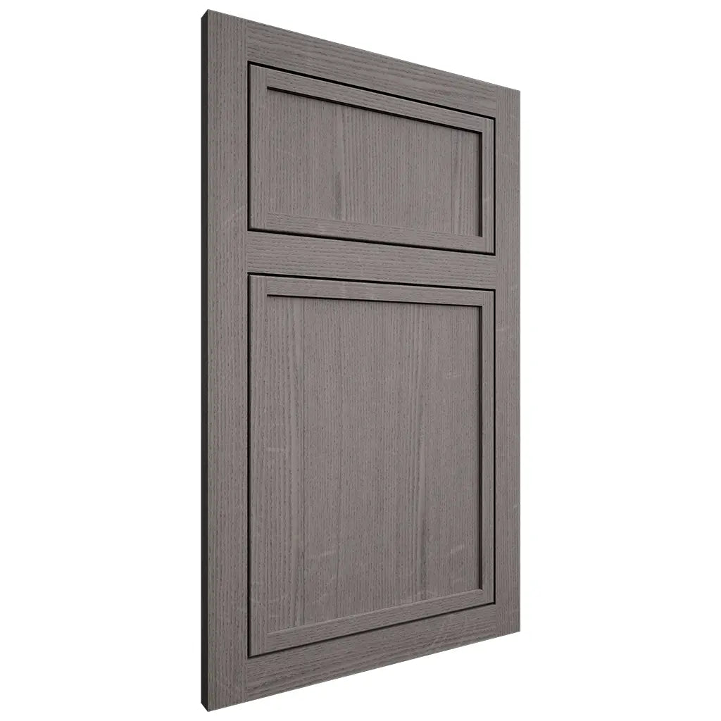 Shiloh Cabinetry Flush Inset Napa Vertical White Oak Quarter Sawn Flagstone Door