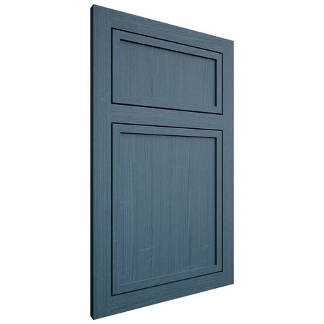 Shiloh Cabinetry Flush Inset Napa Vertical White Oak Quarter Sawn Hudson Door
