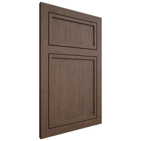 Shiloh Cabinetry Flush Inset Napa Vertical White Oak Quarter Sawn Mineral Door