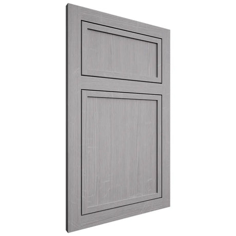 Shiloh Cabinetry Flush Inset Napa Vertical White Oak Quarter Sawn Stratus Door
