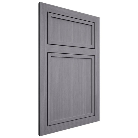 Shiloh Cabinetry Flush Inset Napa Vertical White Oak Rift Cut Cadet Door