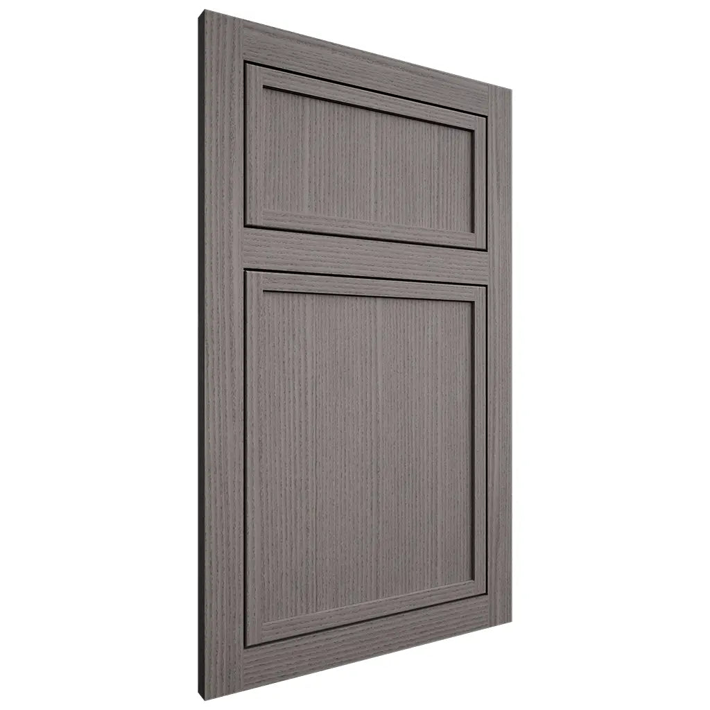 Shiloh Cabinetry Flush Inset Napa Vertical White Oak Rift Cut Flagstone Door
