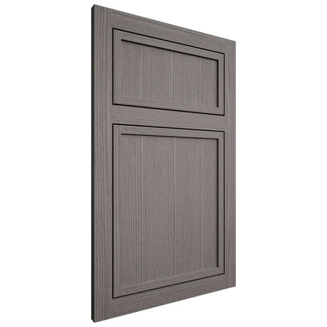 Shiloh Cabinetry Flush Inset Napa Vertical White Oak Rift Cut Flagstone Door