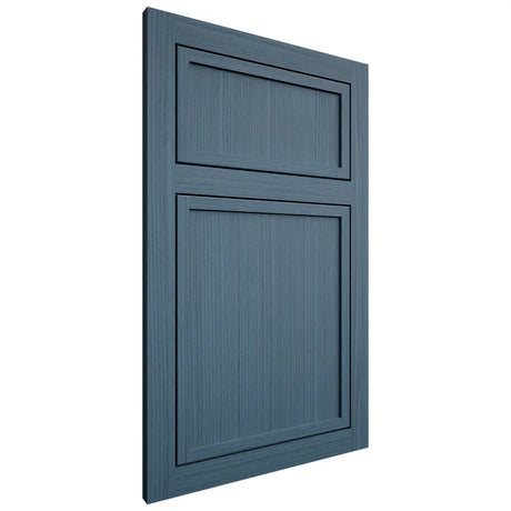 Shiloh Cabinetry Flush Inset Napa Vertical White Oak Rift Cut Hudson Door