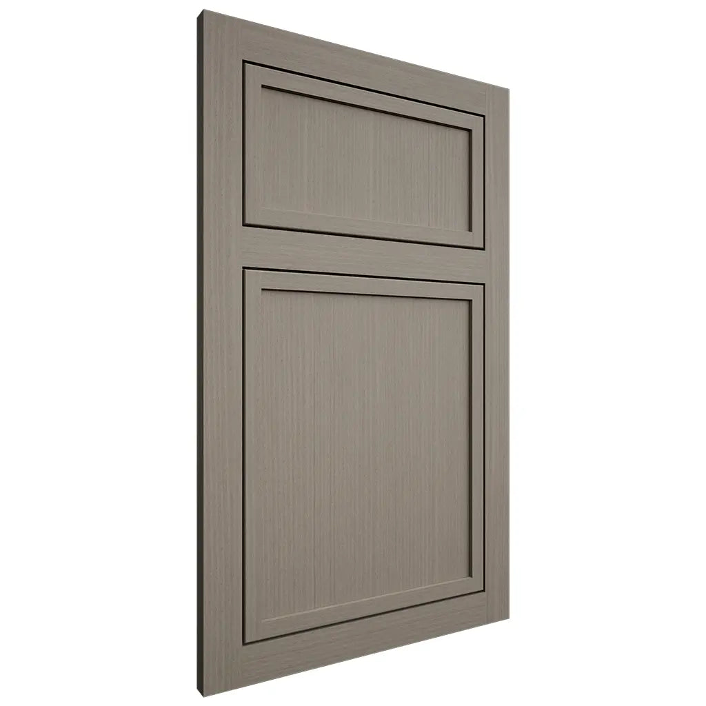Shiloh Cabinetry Flush Inset Napa Vertical White Oak Rift Cut Thyme Door