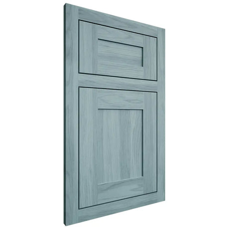 Shiloh Cabinetry Flush Inset New Haven Hickory Plain Cut Sky Door