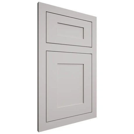 Shiloh Cabinetry Flush Inset New Haven Paintable Mindful Gray Door