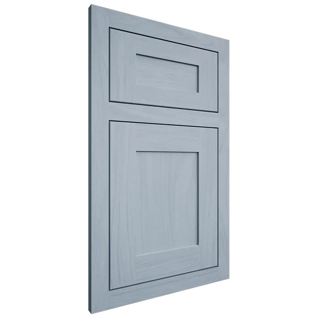 Shiloh Cabinetry Flush Inset New Haven Poplar Plain Cut Sky Door