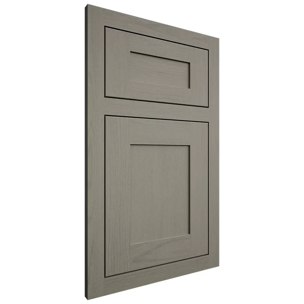 Shiloh Cabinetry Flush Inset New Haven Walnut Plain Cut Thyme Door