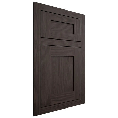 Shiloh Cabinetry Flush Inset New Haven White Oak Plain Cut Morel Door