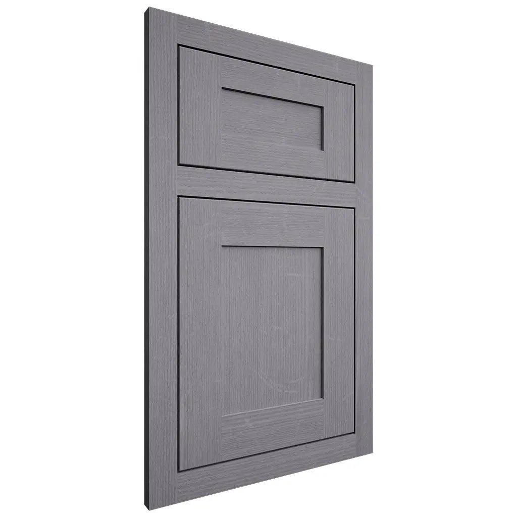 Shiloh Cabinetry Flush Inset New Haven White Oak Quarter Sawn Cadet Door