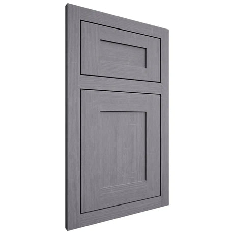 Shiloh Cabinetry Flush Inset New Haven White Oak Quarter Sawn Cadet Door