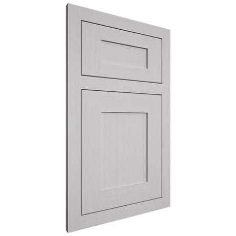 Shiloh Cabinetry Flush Inset New Haven White Oak Quarter Sawn Cotton Door