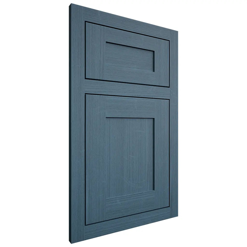 Shiloh Cabinetry Flush Inset New Haven White Oak Quarter Sawn Hudson Door