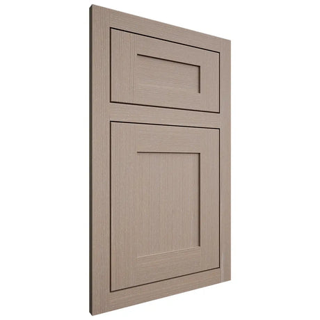 Shiloh Cabinetry Flush Inset New Haven White Oak Quarter Sawn Whitewash Door