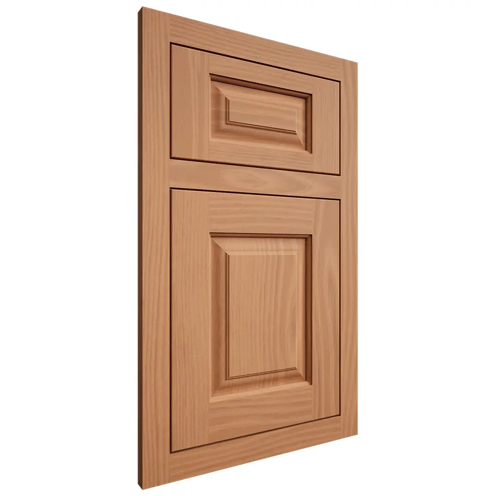 Shiloh Cabinetry Flush Inset Oxford Cherry Plain Cut Natural Door