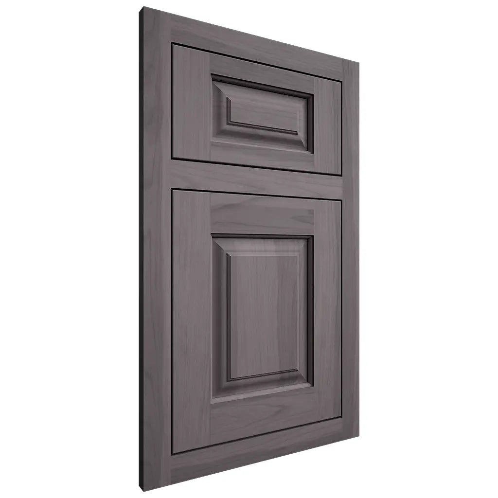 Shiloh Cabinetry Flush Inset Oxford Hickory Plain Cut Cadet Door
