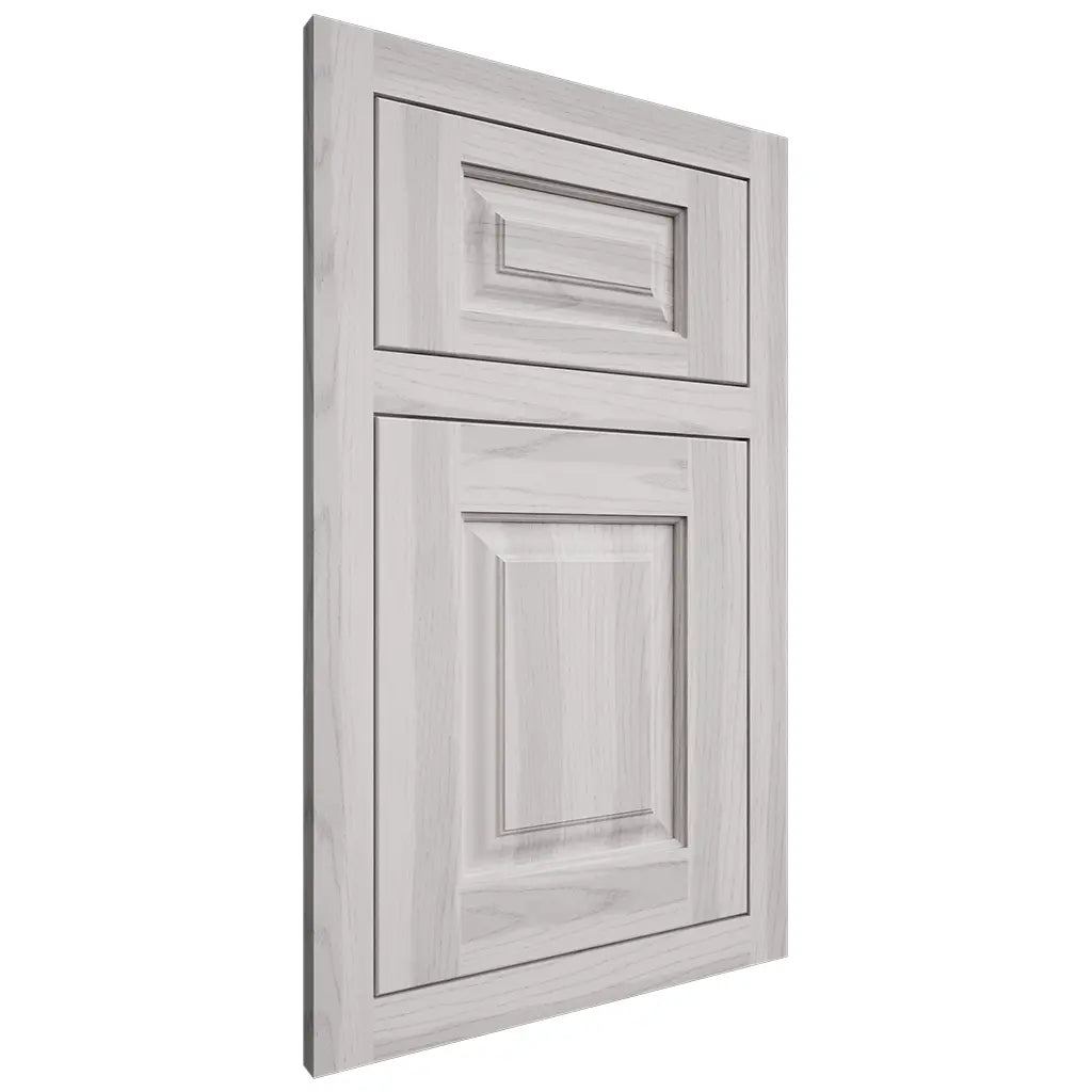 Shiloh Cabinetry Flush Inset Oxford Hickory Plain Cut Cotton Door