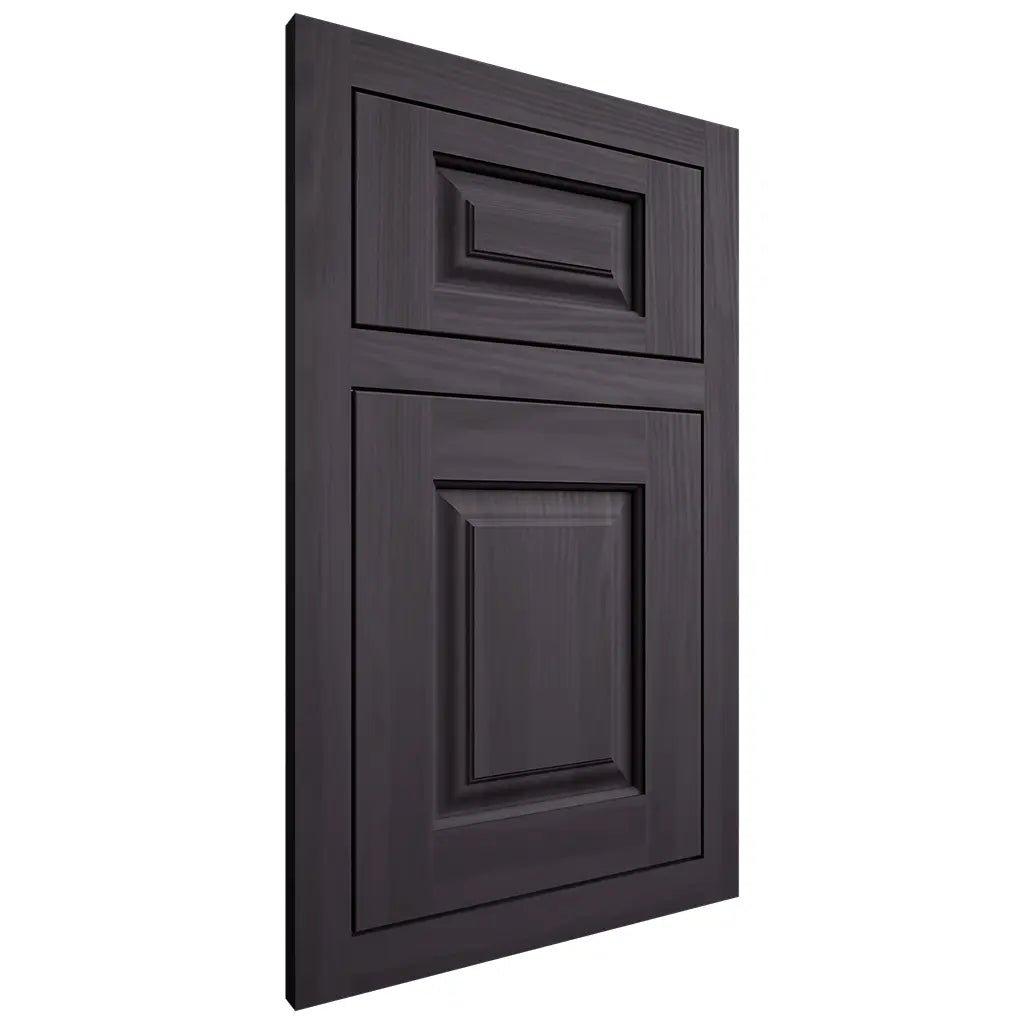 Shiloh Cabinetry Flush Inset Oxford Hickory Plain Cut Harbor Door