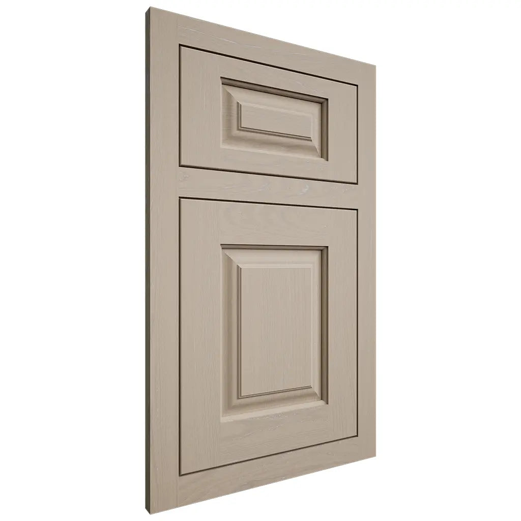 Shiloh Cabinetry Flush Inset Oxford Maple Plain Cut Pebble Door