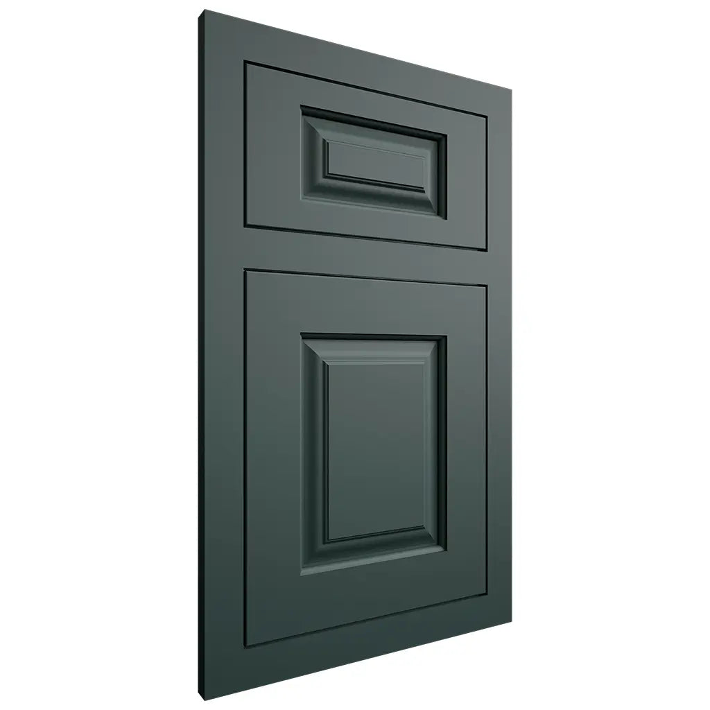 Shiloh Cabinetry Flush Inset Oxford Paintable Billiard Green Door