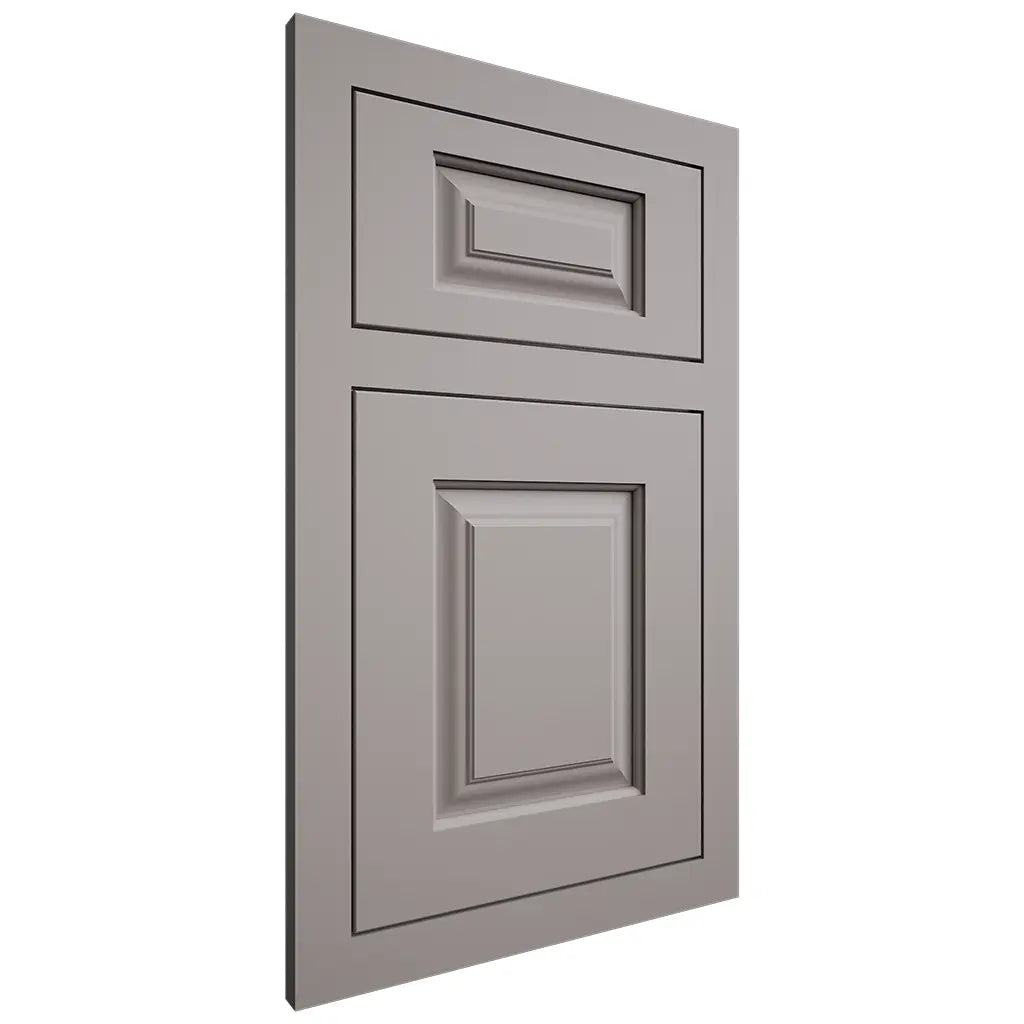 Shiloh Cabinetry Flush Inset Oxford Paintable Dovetail Gray Door