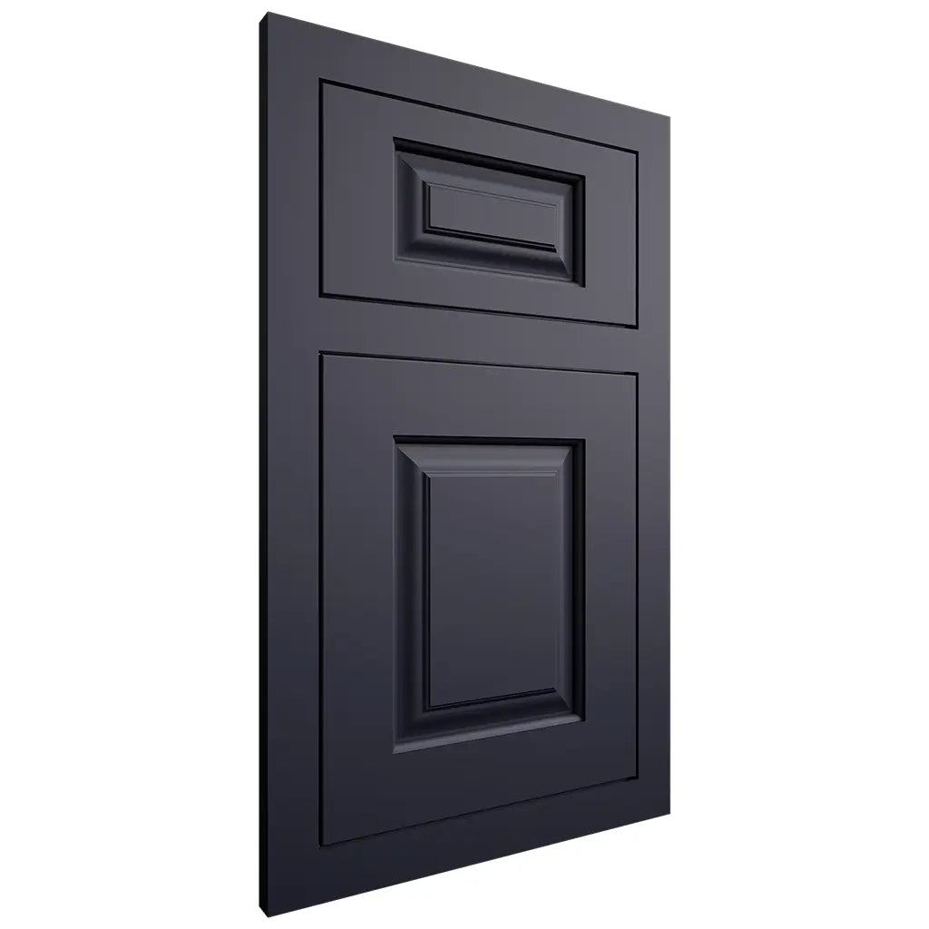 Shiloh Cabinetry Flush Inset Oxford Paintable Hale Navy Door