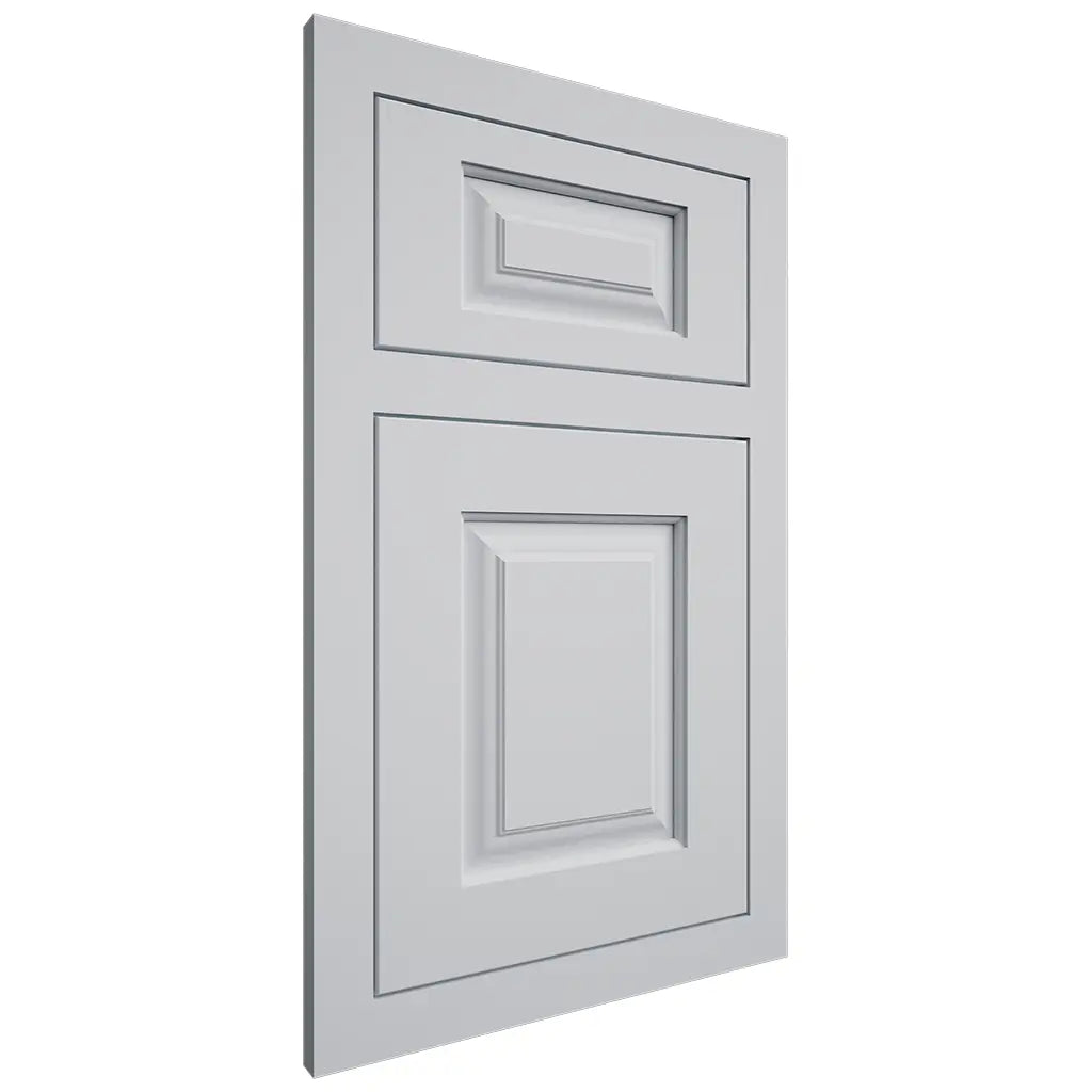 Shiloh Cabinetry Flush Inset Oxford Paintable Niebla Azul Door