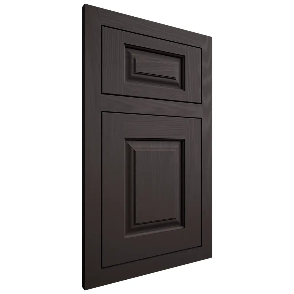 Shiloh Cabinetry Flush Inset Oxford Poplar Plain Cut Carbon Door