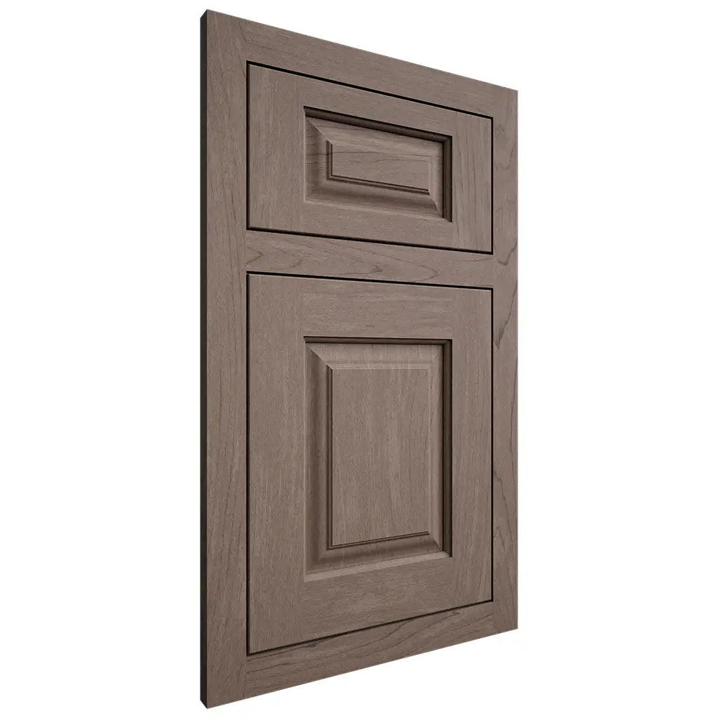 Shiloh Cabinetry Flush Inset Oxford Poplar Plain Cut River Rock Door