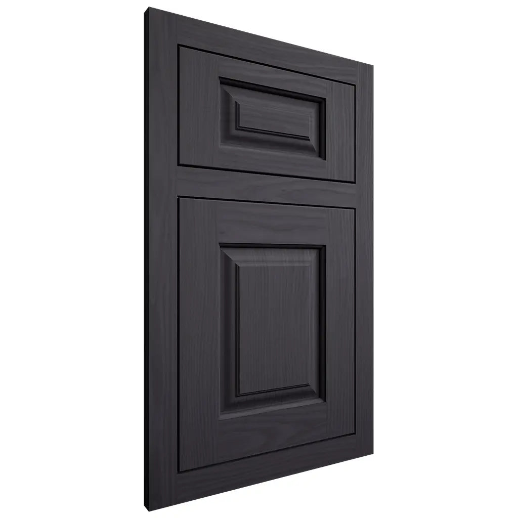 Shiloh Cabinetry Flush Inset Oxford White Oak Plain Cut Harbor Door