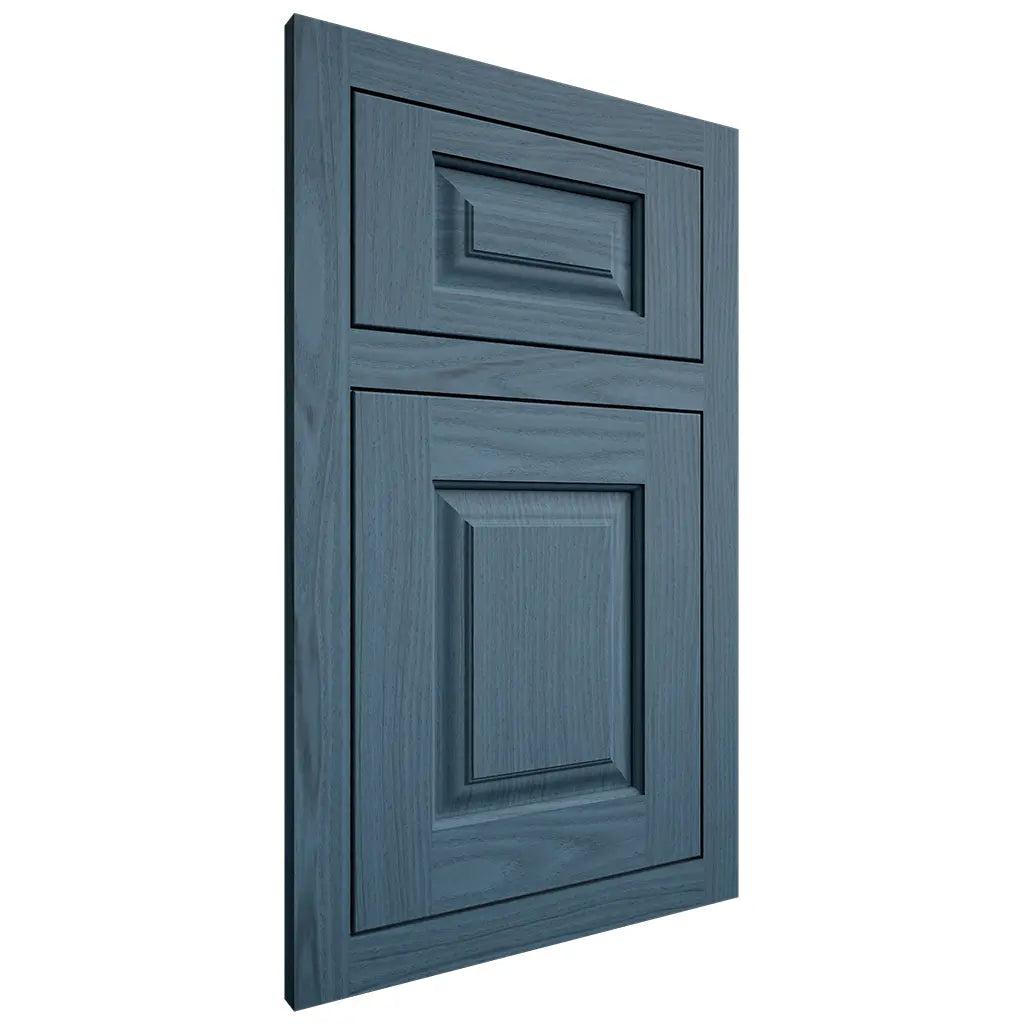 Shiloh Cabinetry Flush Inset Oxford White Oak Plain Cut Hudson Door