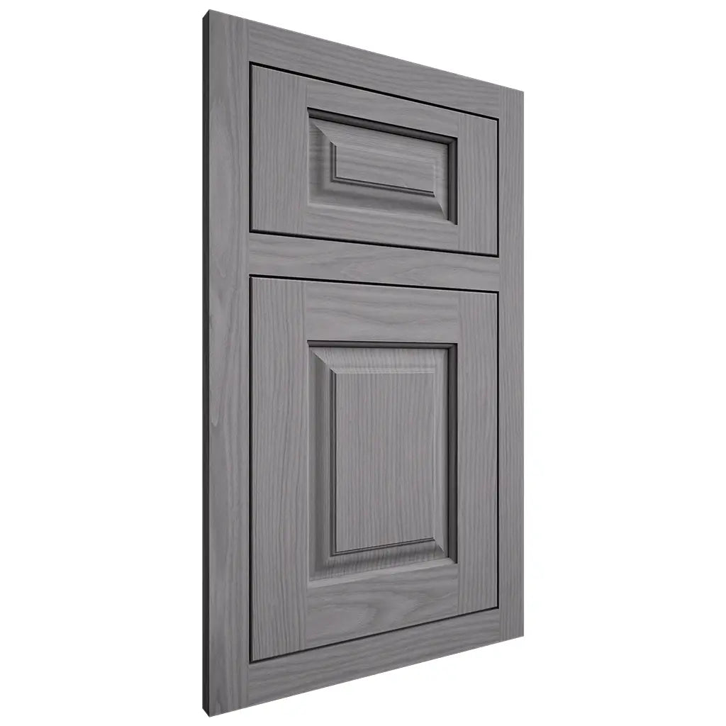 Shiloh Cabinetry Flush Inset Oxford White Oak Plain Cut Sterling Door