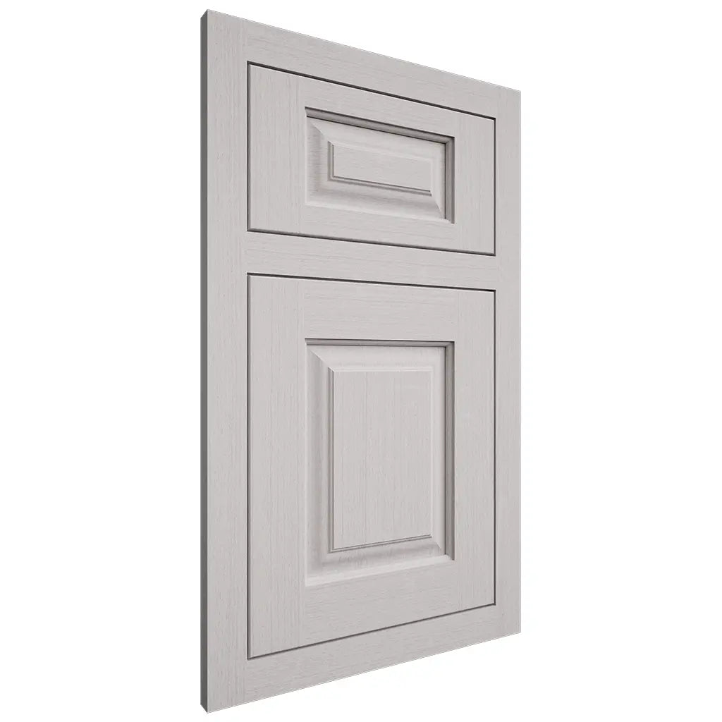 Shiloh Cabinetry Flush Inset Oxford White Oak Quarter Sawn Cotton Door