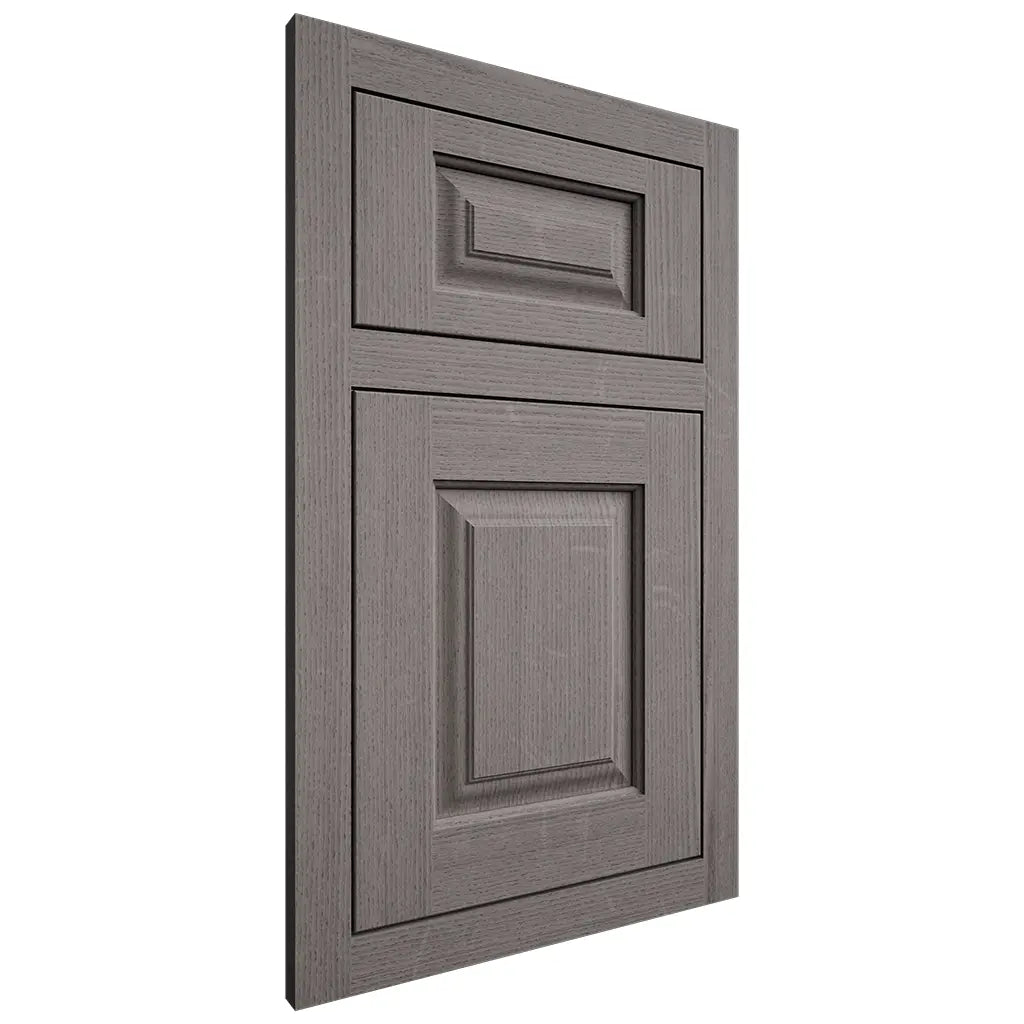 Shiloh Cabinetry Flush Inset Oxford White Oak Quarter Sawn Flagstone Door